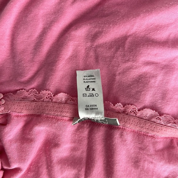 La Senza Floral Lace Lingerie Top Womens Size S Pink - Picture 4 of 6